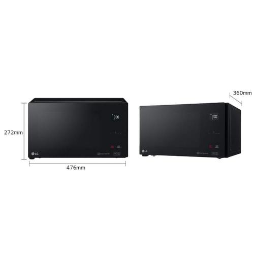 מיקרוגל דיגיטלי 25 ליטר LG MS2595DIS Smart Inverter 1000W שחור