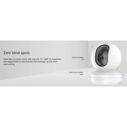 EZVIZ מצלמת רשת מתנייעת TY1 4MP מבית EZVIZ
