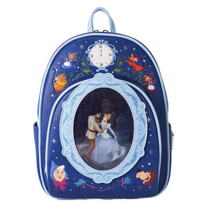 תיק לאונג' פליי - תיק גב סינדרלה - Cinderella lenticular mini BackPack Loungefly