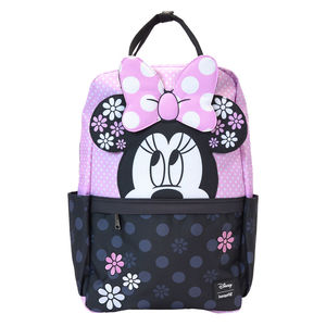 תיק לאונג' פליי - תיק גב מיני מאוס - Disney Rock the dots fullsize nylon BPack Loungefly