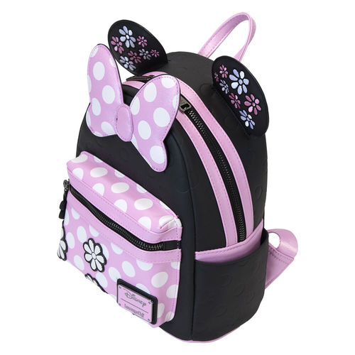 תיק לאונג' פליי - תיק גב מיני מאוס  - Disney Minnie floral rock the dots mini BackPack