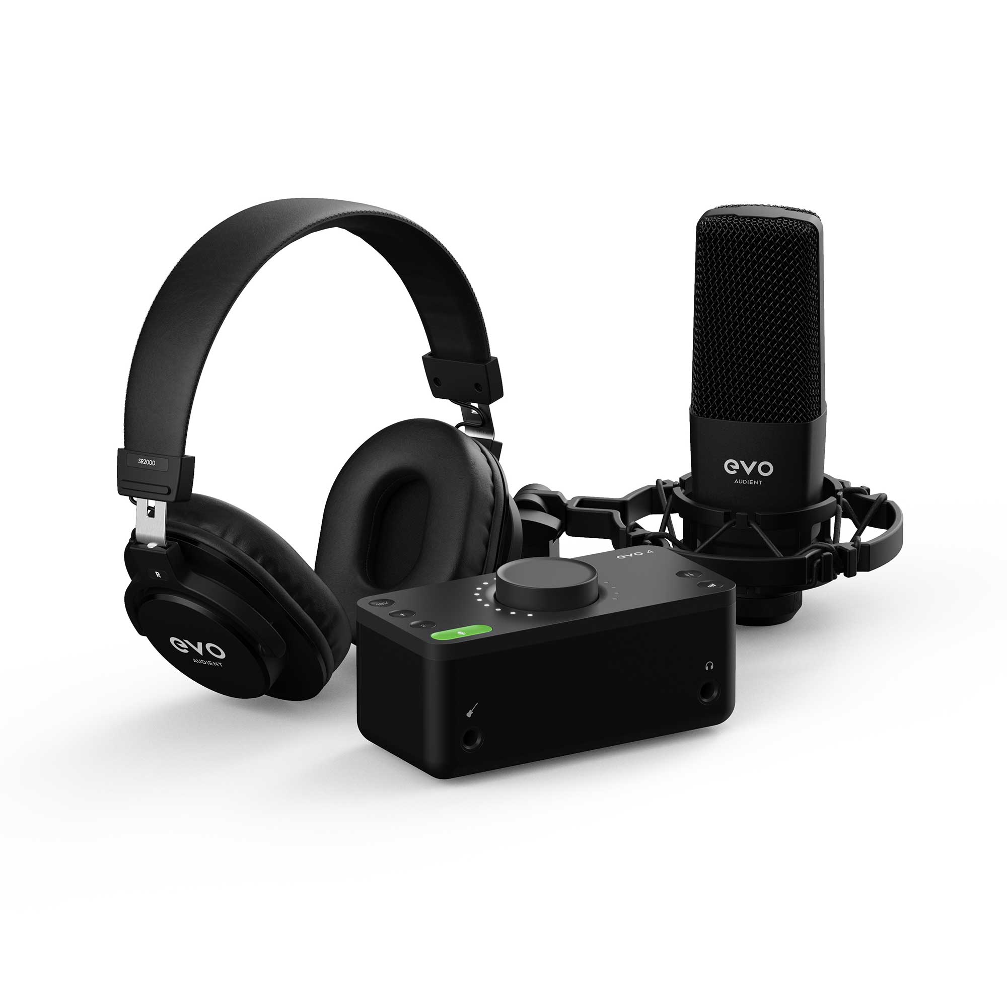 באנדל אולפן ביתי Audient EVO 4 Start Recording Bundle