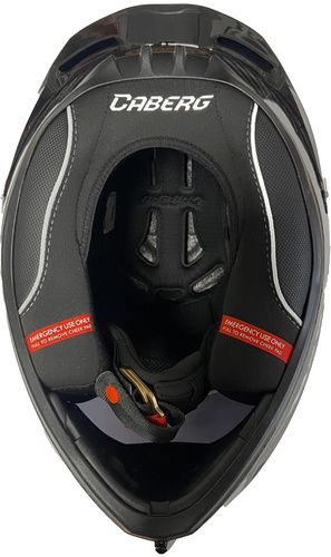קסדת כביש Caberg GP01 Carbon צבע שחור קרבון