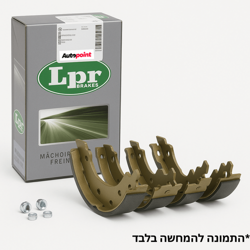 סט נעלי בלם טויוטה הילקס מ98 עד05 MT 4X2