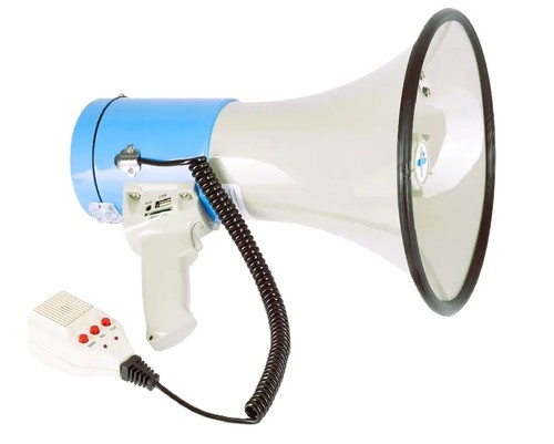 מגפון מקצועי להפגנות וכריזה Smarter Plus