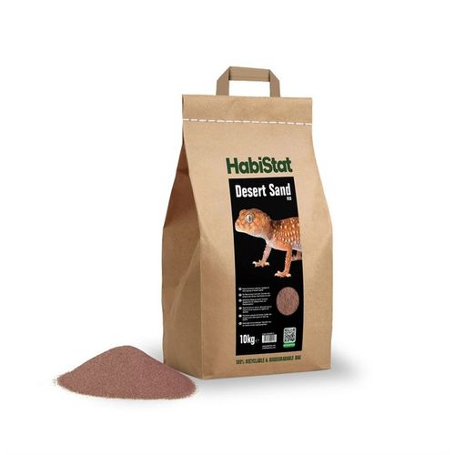 חול טבעי אדום לטרריום HABISTAT 10 ק