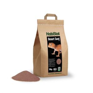 חול טבעי אדום לטרריום HABISTAT 10 ק"ג