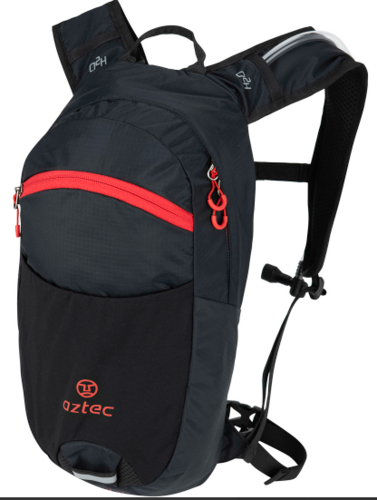 מנשא מים גמיש Trophy X 3L שחור/אדום - Aztec
