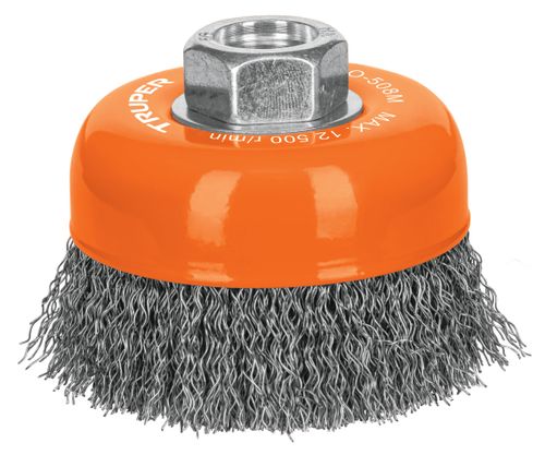 מברשת פלדה 3 כוס למשחזת זוית TRUPER (ח)