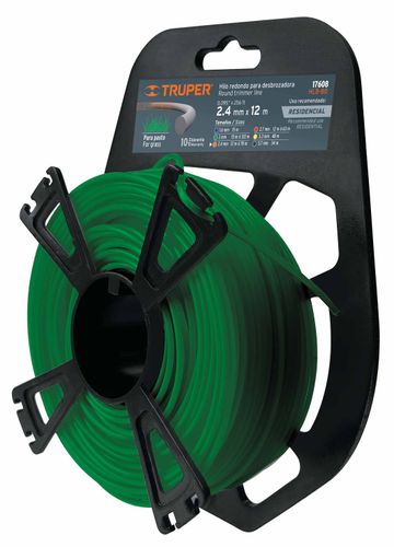 חוט חיתוך נילון לחרמש מוטורי עובי 2 ממ אורך 120מ'' TRUPER