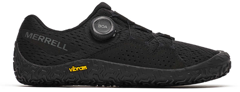 נעל ספורט גברים VAPOR GLOVE 6 BOA שחורה - Merrell