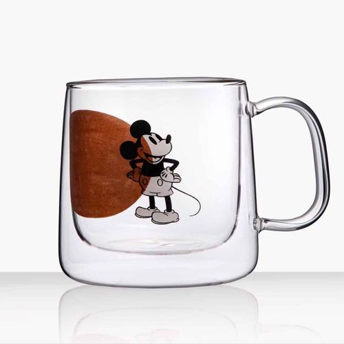 מאג מיקי מאוס זכוכית דאבל וואל - Mickey & Minnie