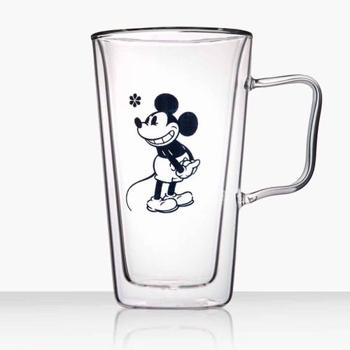 מאג מיקי מאוס זכוכית דאבל וואל - Mickey & Minnie