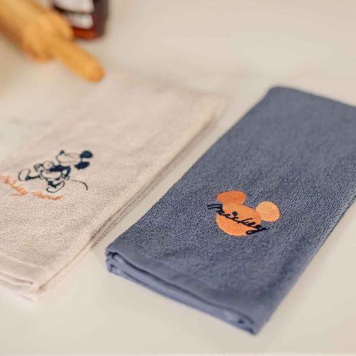 מארז 2 מגבות מטבח מיקי מאוס - Mickey & Minnie