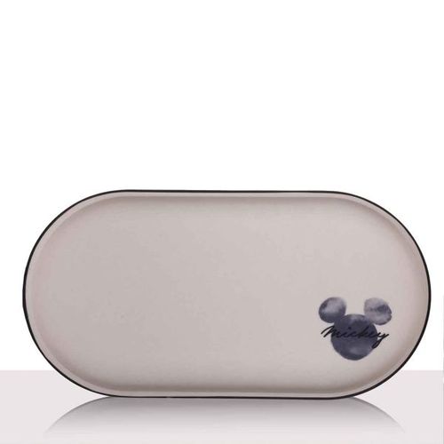 פלטת הגשה אובלית מלמין מיקי מאוס - Mickey & Minnie