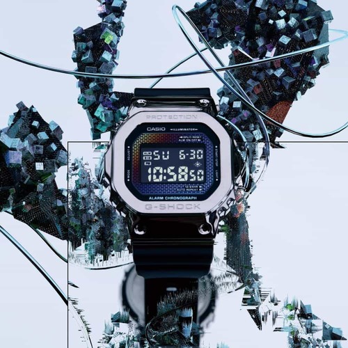 CASIO GM-5600RW-1 מתכתי חדש