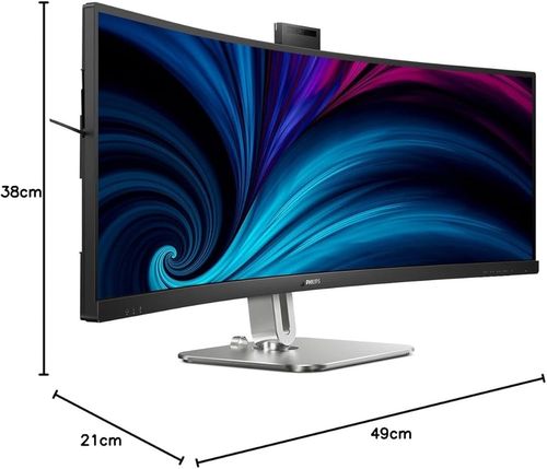 מסך מחשב קעור 48.8 אינץ PhilIps SuperWide 49B2U5900CH