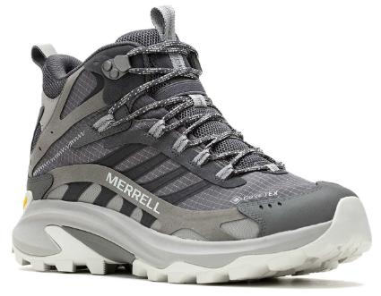 נעלי טיולים לגברים MOAB SPEED 2 MID GTX אפורות - Merrell