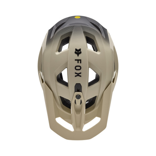 קסדת אול מאונטין לאופניים פוקס קרם / שחור - FOX SPEED FRAME PRO MIPS BACKFADE V25
