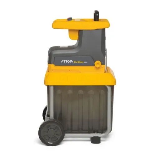 מרסקת גזם / טוחן ענפים וגזם + מיכל סטיגה BIO SILENT 2500