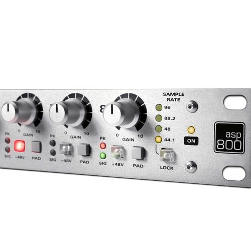פרה-אמפ 8 ערוצים למיקרופון Audient ASP800