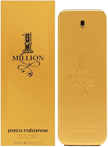 Paco Rabanne One Million 200ML EDT פאקו ראבן וואן מיליון לגבר