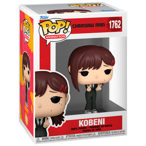 בובת פופ אנימה: איש המסור החשמלי - קובני - #1762 Funko POP! Anime: Chainsaw Man - Kobeni