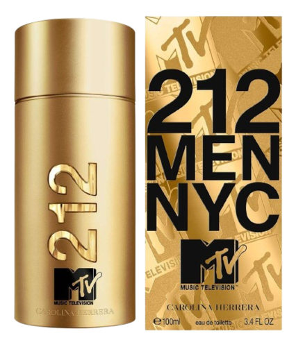 Carolina Herrere 212 MTV 100ML EDT קרולינה הררה 212 אמטיוי לגבר