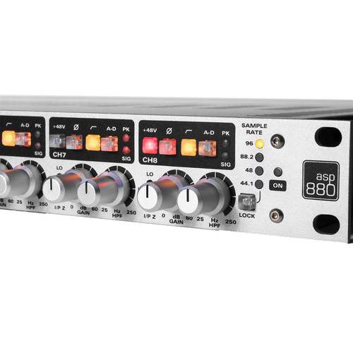 פרה-אמפ 8 ערוצים למיקרופון Audient ASP880