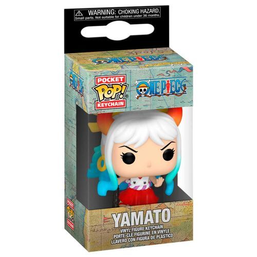 מחזיק מפתחות פופ אנימה: וואן פיס - יאמאטו - Funko POCKET POP! Anime: One Piece - Yamato