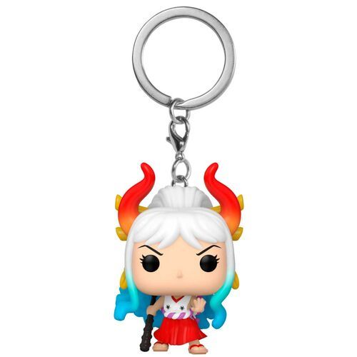 מחזיק מפתחות פופ אנימה: וואן פיס - יאמאטו - Funko POCKET POP! Anime: One Piece - Yamato