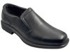 נעלי עור אלגנטיות לגבר סירה בצבע שחור Brill Comfort מידות 41-46 