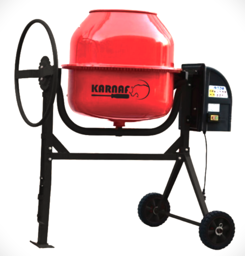 מערבל בטון חשמלי 180 ליטר 800 וואט KARNAF HCM650-N 