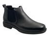 מגפוני גברים מעור בצבע שחור BRILL COMFORT 