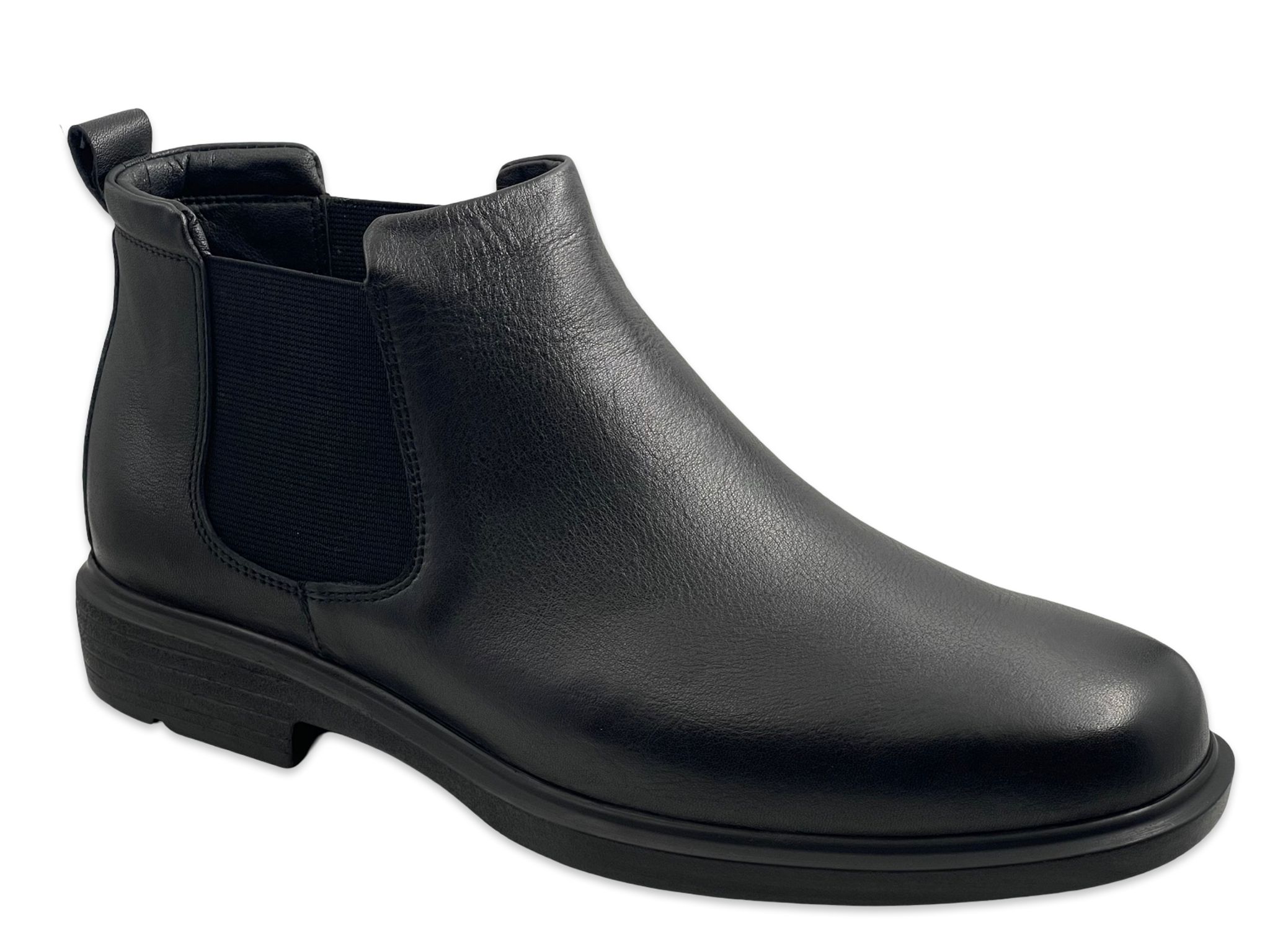 מגפוני גברים מעור בצבע שחור BRILL COMFORT 