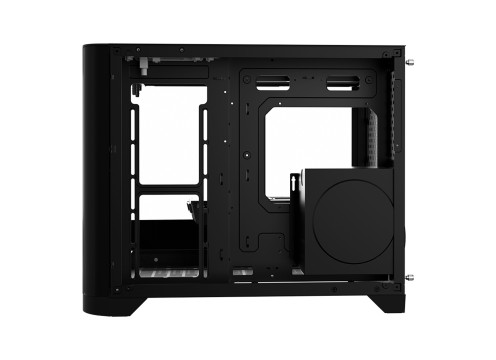 מארז מחשב 1StPlayer UV6 I 3xARGB Fans with HUB+Remote | Black Case