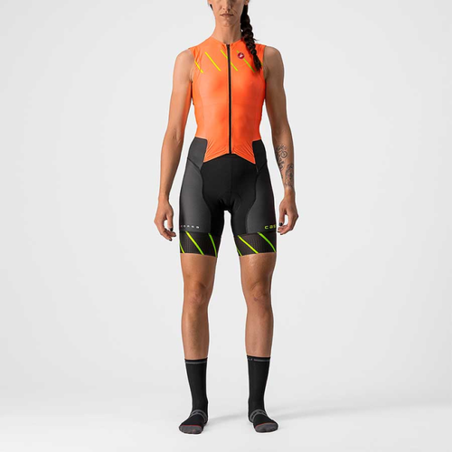 חליפת טריאתלון נשים Castelli FREE Sanremo Sleeveless למרחקים ארוכים