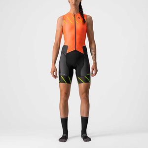 חליפת טריאתלון נשים Castelli FREE SANREMO w SUIT SLEEVELESS 583