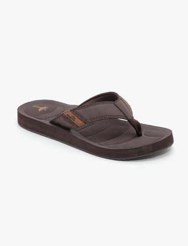 נעלי אצבע נוחות לגבר בצבע חום קפה | 40-46 | NORD BLUE flip flops BROWN COFFEE 008