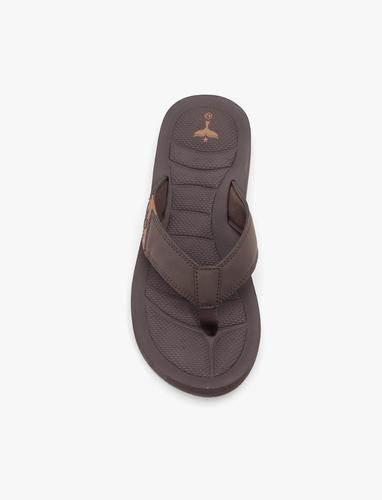 נעלי אצבע נוחות לגבר בצבע חום קפה | 40-46 | NORD BLUE flip flops BROWN COFFEE 008