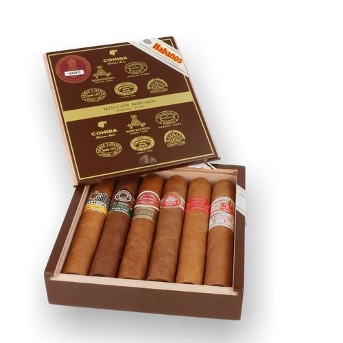 מארז 5 סיגרים Habanos קומבינסיונס סלקשן רובוסטו