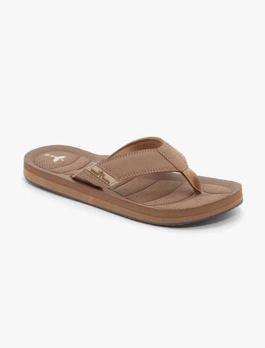 נעלי אצבע נוחות לגבר בצבע מוקה | 40-46 | NORD BLUE flip flops MOCHA 008