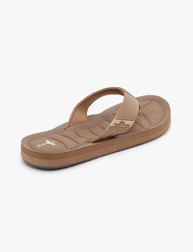 נעלי אצבע נוחות לגבר בצבע מוקה | 40-46 | NORD BLUE flip flops MOCHA 008