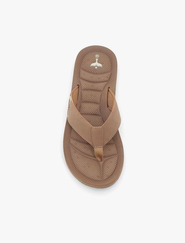 נעלי אצבע נוחות לגבר בצבע מוקה | 40-46 | NORD BLUE flip flops MOCHA 008