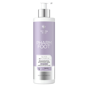 Pharm Foot | SILVER reNOVATOR מסכת מיקרוסילבר להזנת עור הרגליים 400ml