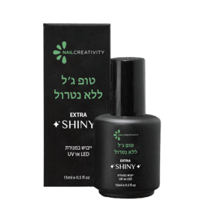 טופ ללא נטרול אקסטרה שייני נייל קריאטיביטי EXTRA SHINY NAIL CREATIVITY