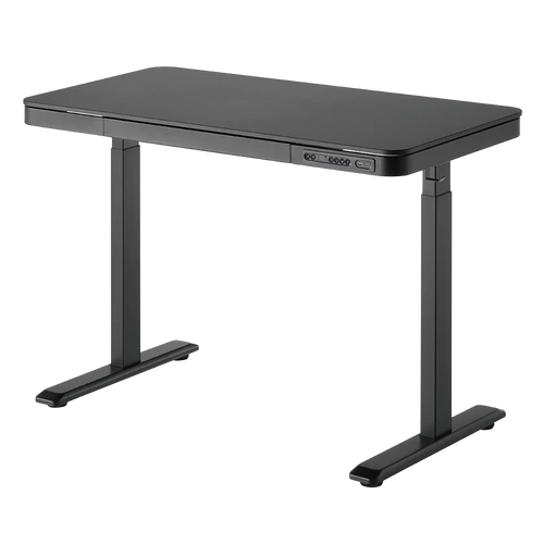 שולחן עמידה ישיבה חשמלי LUMI S08-22D-SW - שחור