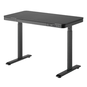 שולחן עמידה ישיבה חשמלי LUMI S08-22D-SW - שחור