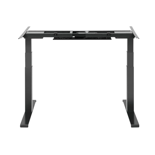 שולחן עמידה ישיבה חשמלי עם 2 מנועים M07-23 R LUMI - שחור