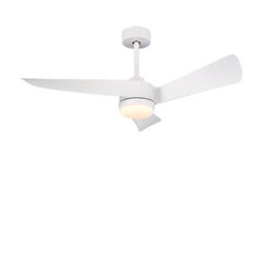מאוורר תקרה מידאה 46" לבן+ תאורה 18W 2000lm ושלט GaleGlide 46" DC